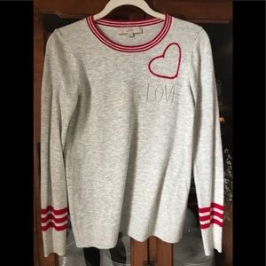 Ann Taylor LOFT “Love” sweater